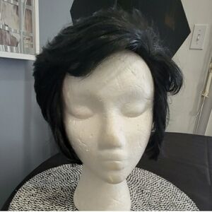 Stylish Black Women's Wig. Synthetic. DOJ2